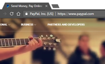 paypal regisztráció - nyisd meg a paypal oldalát