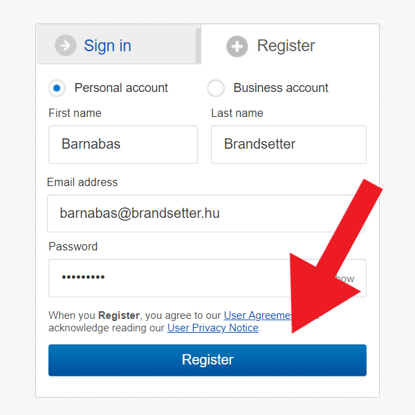 ebay regisztráció magyarul 2